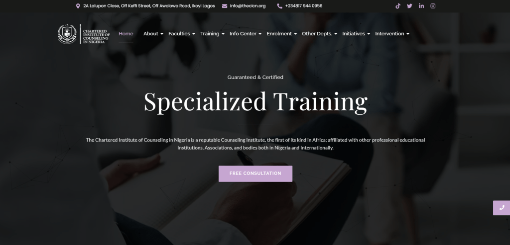 Chartered Institute of Counseling in Nigeria